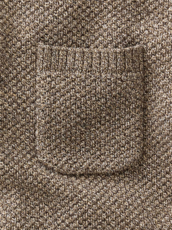 Crawford Crew Sweater: Coffee Twist