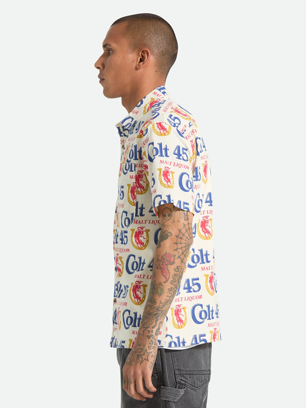 Colt 45 x Brixton Woven Shirt: Multi