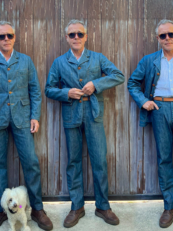 Continental Sportcoat: NOS Player Denim