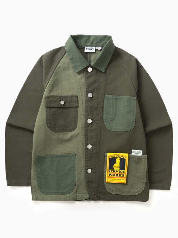 Patchwork Coverall 2.0: Green