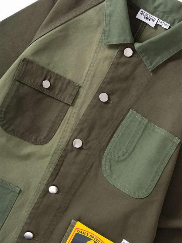 Patchwork Coverall 2.0: Green