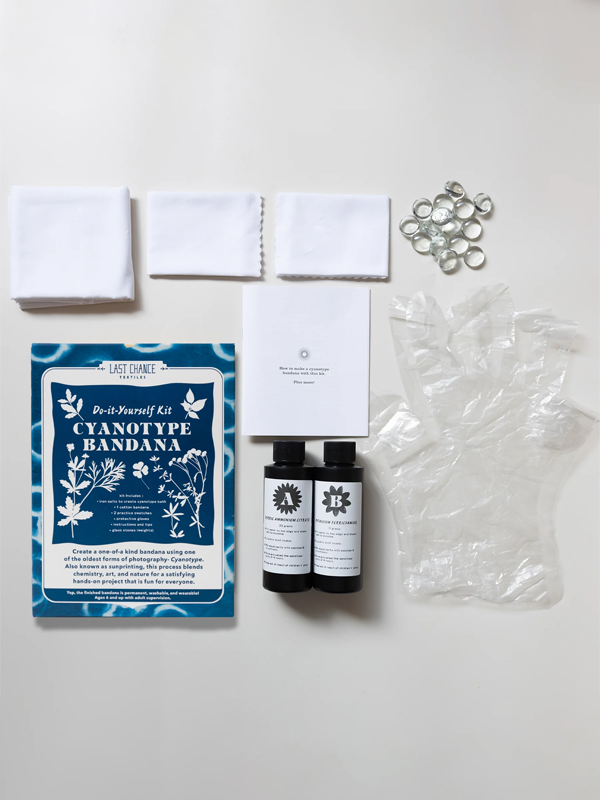 DIY Kit: Cyanotype Bandana