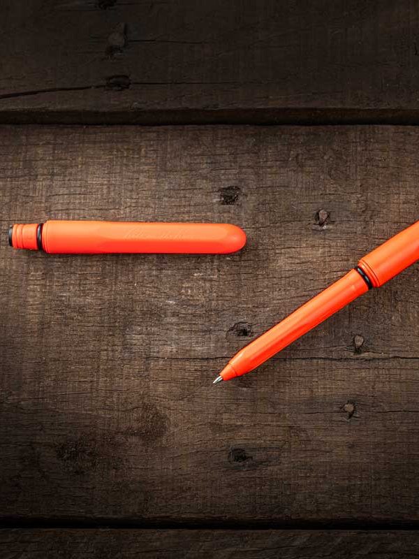 2 Pack All-Weather Pocket Pen: Orange