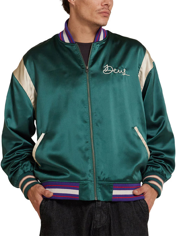 Memento Mori Jacket: Emerald – A bold statement piece in a rich emerald hue, blending style with a timeless reminder to live fully.