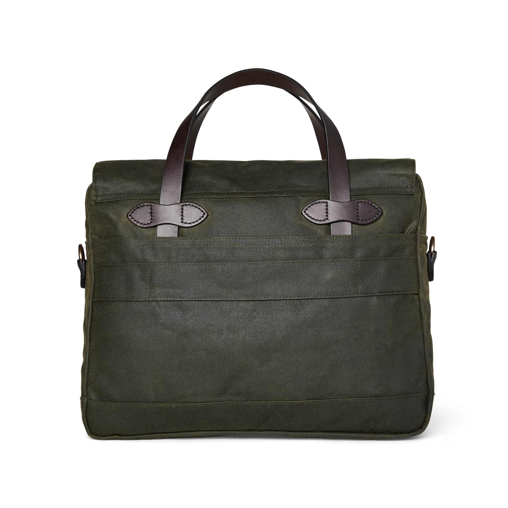 24 Hour Tin Cloth Briefcase: Otter Green