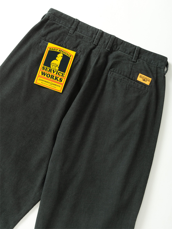 Fine Chord Part Timer Pants: Jewel