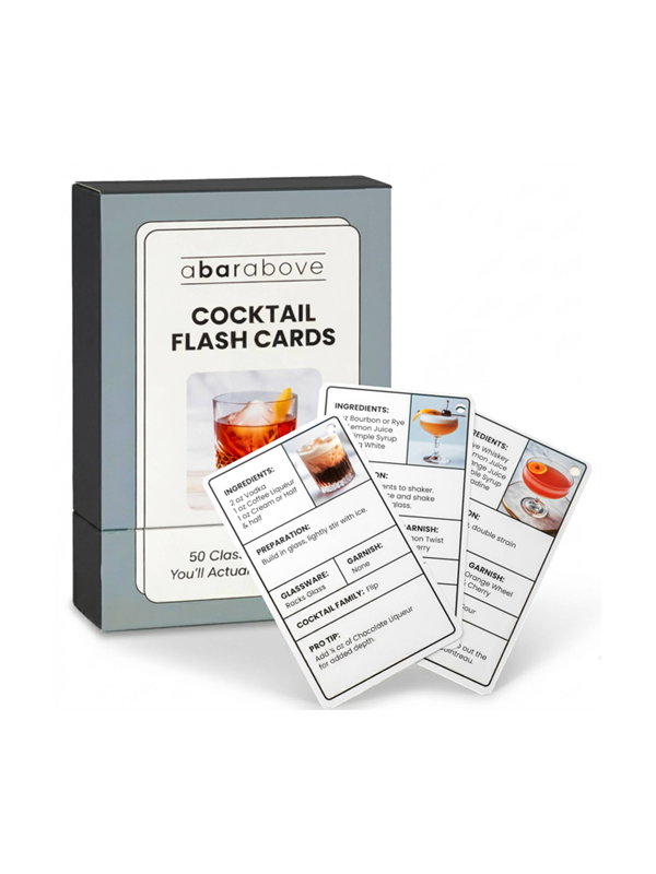 Cocktail Recipe Flash Cards