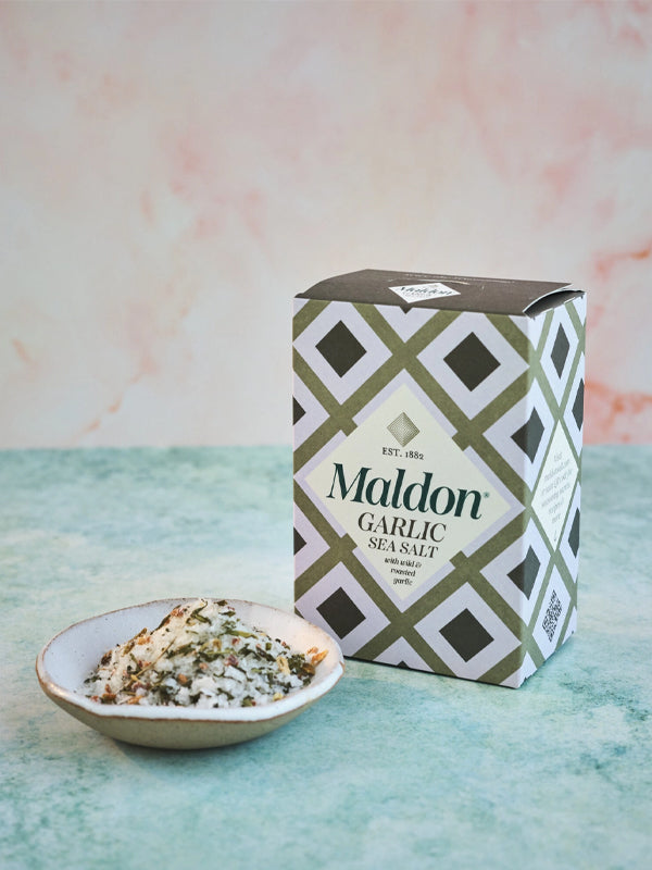 Garlic Sea Salt by Maldon 100g