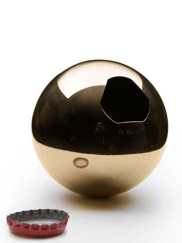 Convex Bottel Opener: 18K Gold Plated