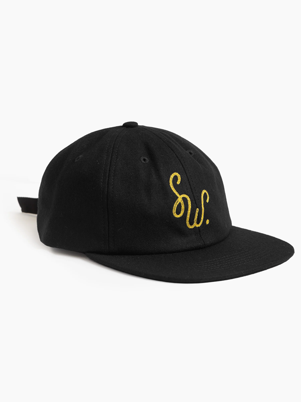 Monogram Cap: Black
