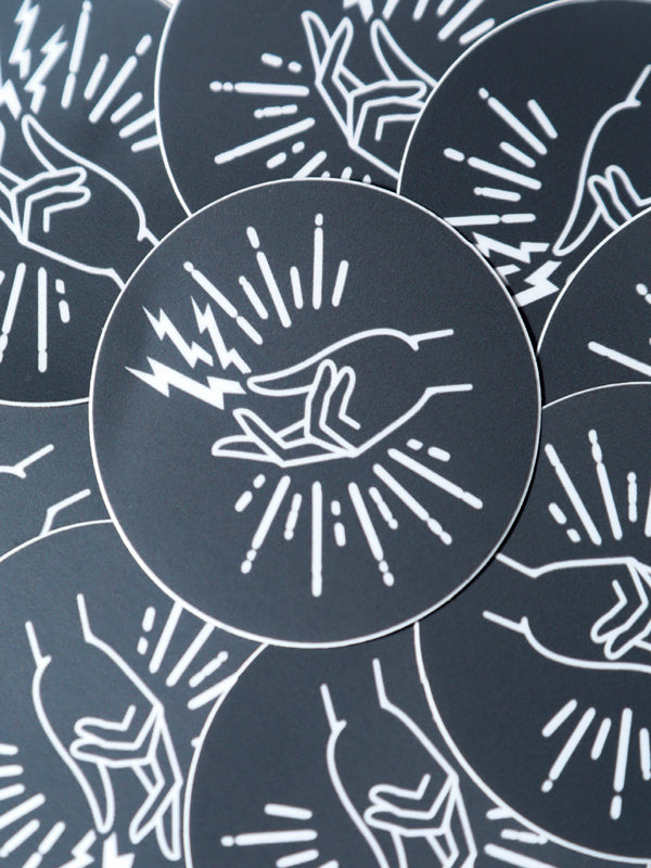 Unlikely Professionals Logo Sticker: Round