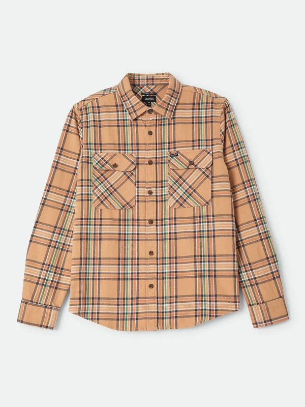 Bowery Flannel: Khaki/Multi