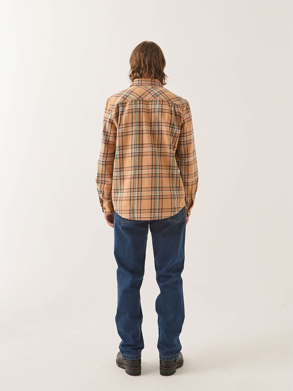 Bowery Flannel: Khaki/Multi