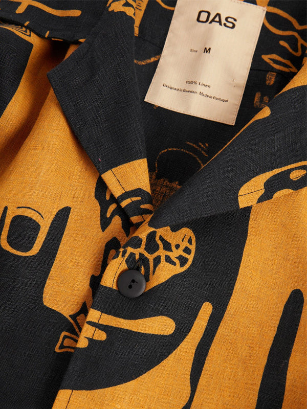 Krispy Night Cuba Linen Shirt