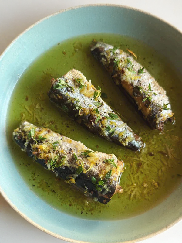 Sardines with Preserved Lemon
