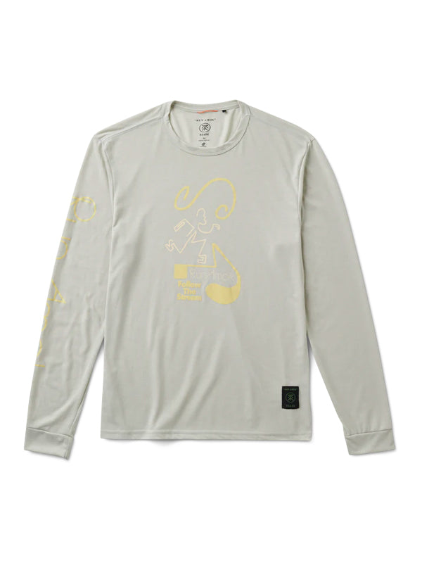 Mathis Long Sleeve Tee: Chaparral