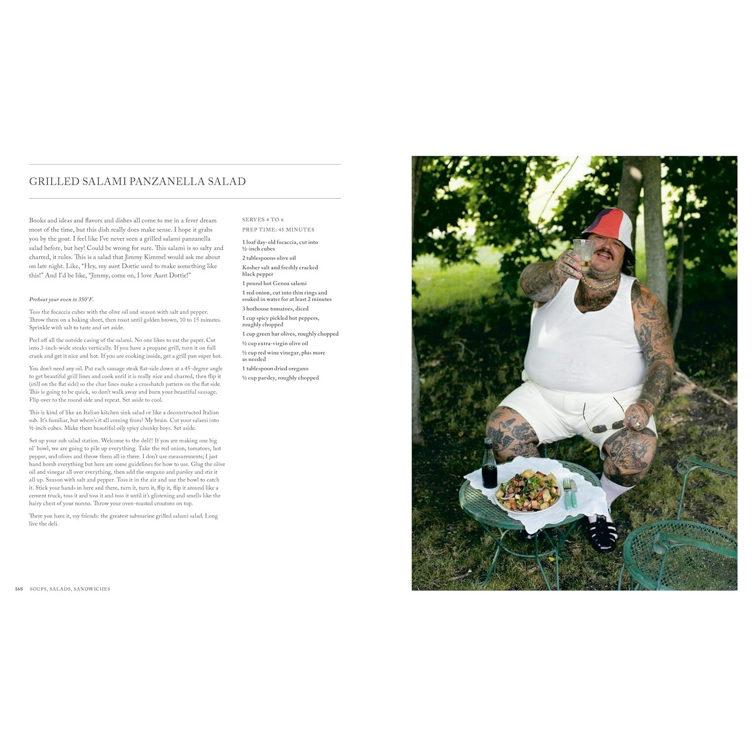 Matty Matheson: Soups, Salads, Sandwiches cookbook, featuring vibrant and flavorful recipes by chef Matty Matheson, offering a variety of hearty and creative dishes for every occasion.