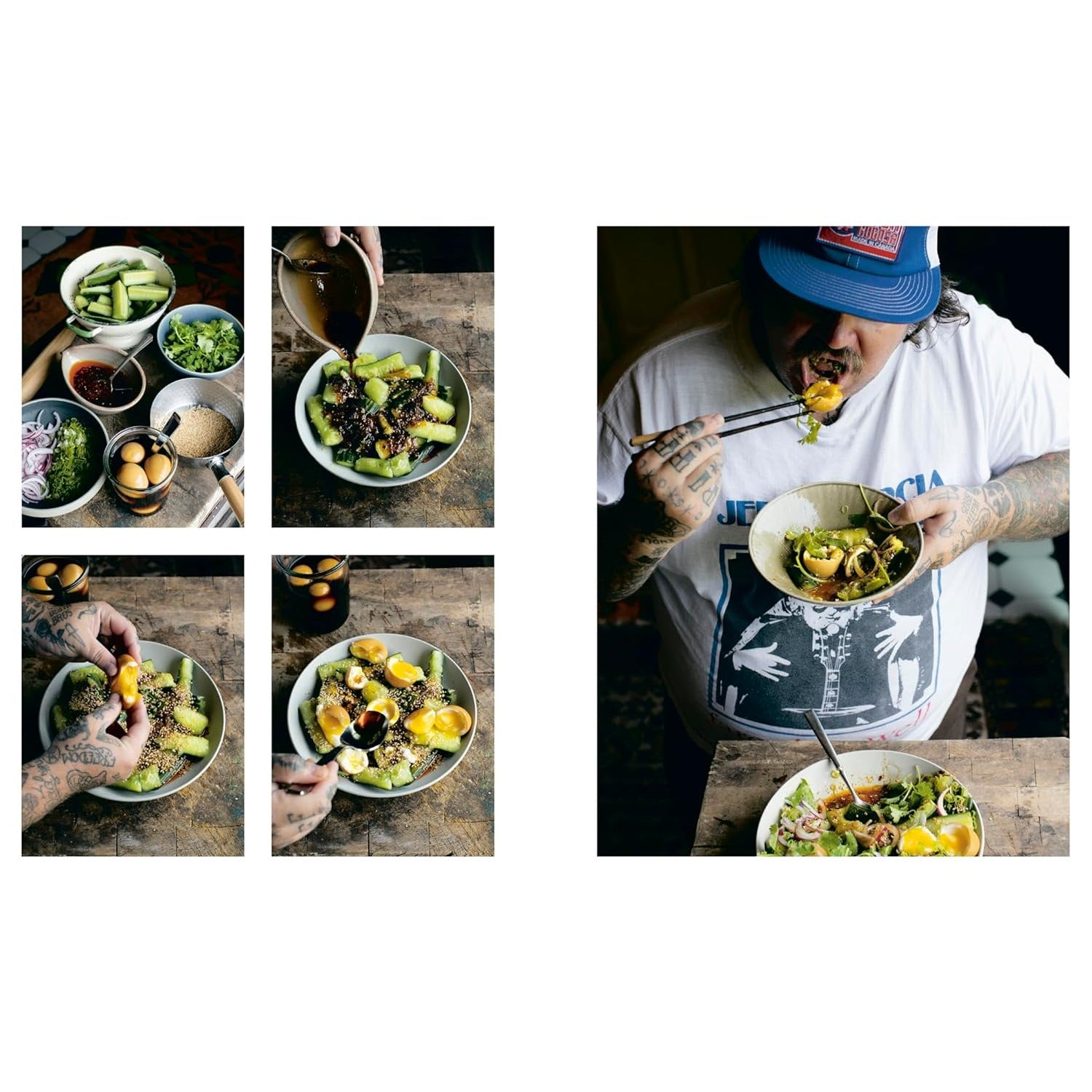 Matty Matheson: Soups, Salads, Sandwiches cookbook, featuring vibrant and flavorful recipes by chef Matty Matheson, offering a variety of hearty and creative dishes for every occasion.