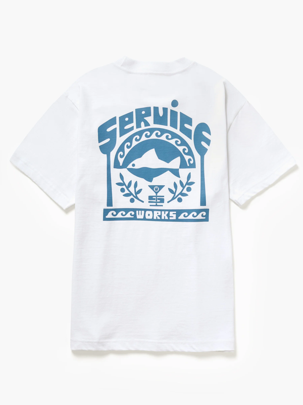 Milos Tee: White