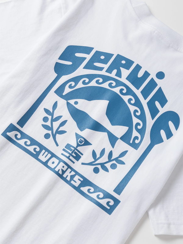 Milos Tee: White