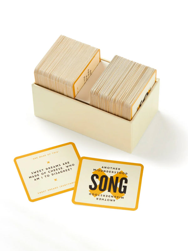 Misunderstood Songs Game