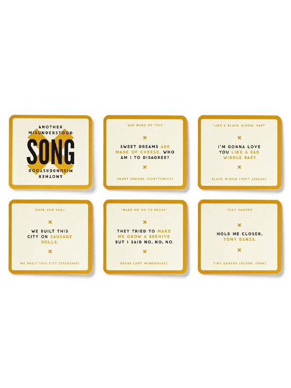 Misunderstood Songs Game