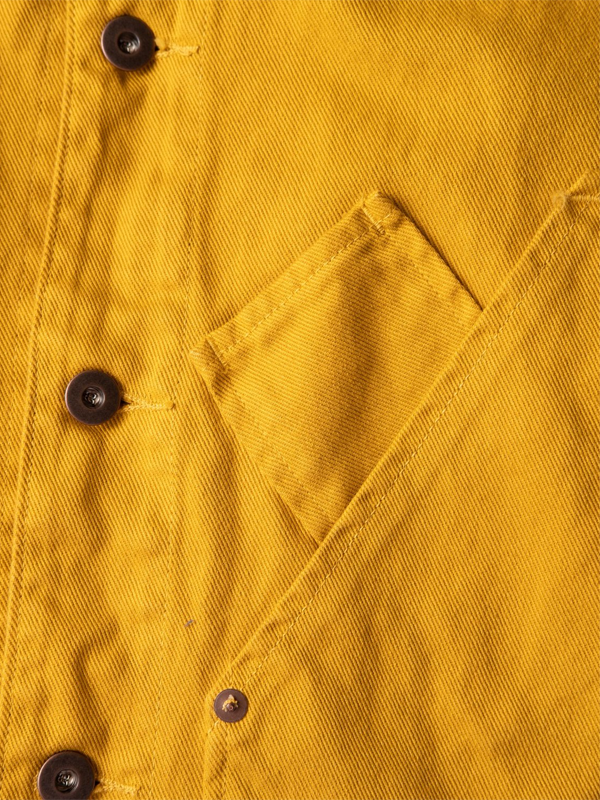 Coverall Jacket: Mustard