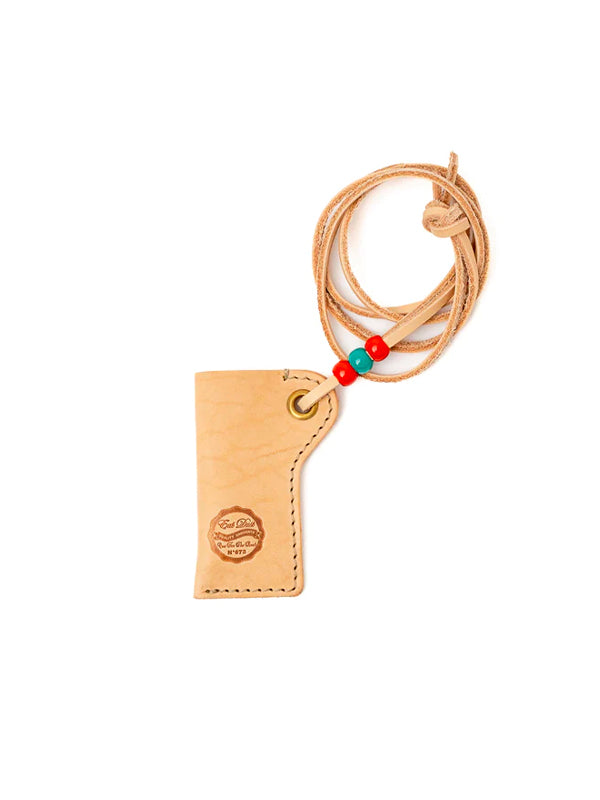 Leather Lighter Pouch: Natural