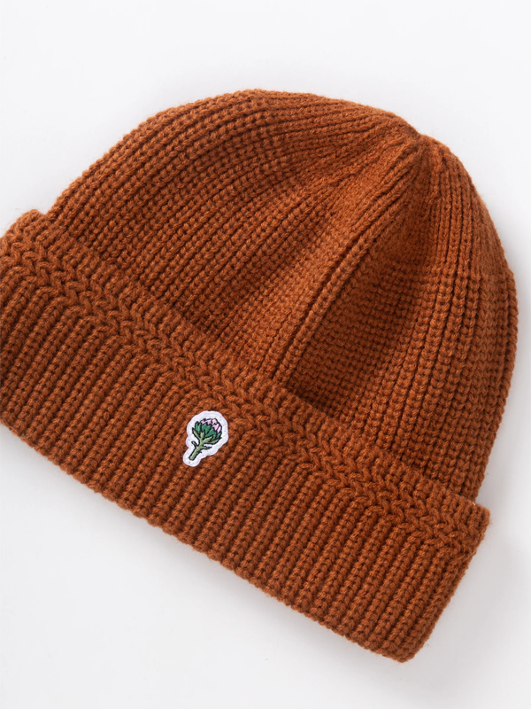 Artichoke Beanie: Burnt Orange