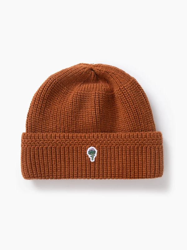 Artichoke Beanie: Burnt Orange