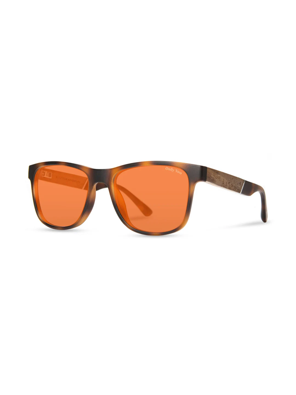 Smokey Bear x CAMP Trail Sunglasses: Matte Tortoise/Polarized Amber