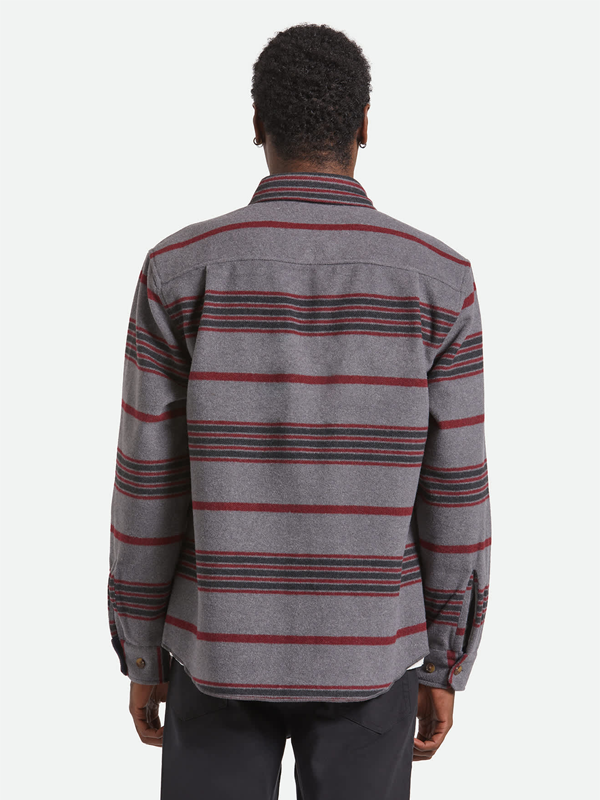 Altered Threads Overshirt: Multi Blanket Stripe