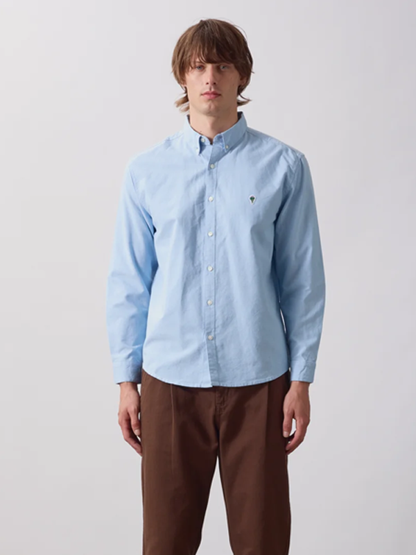 Artichoke Oxford Shirt: Blue
