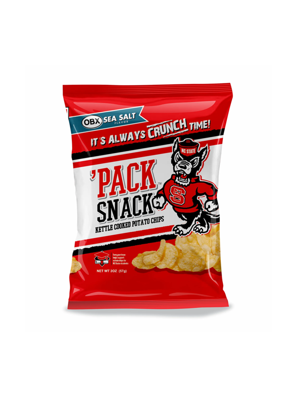 Pack Snack! NC State - Sea Salt: 2 oz
