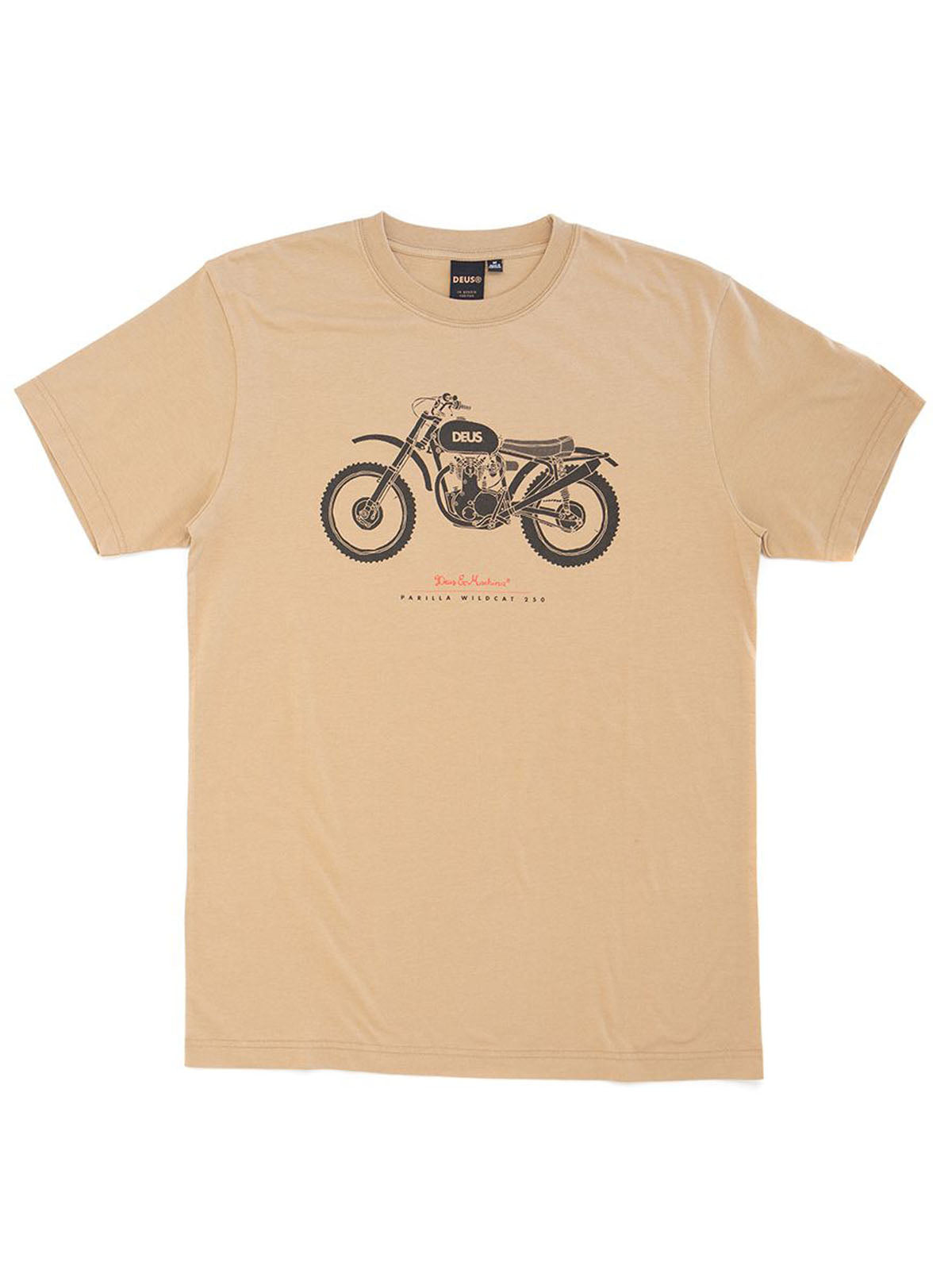 Parilla Wildcat Tee: Tobacco