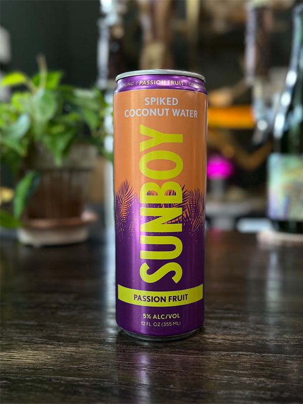 Sunboy Spiked Coconut Water: Passion Fruit