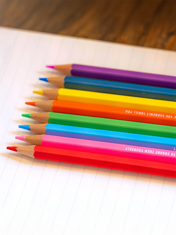 Andy Warhol Colored Pencils