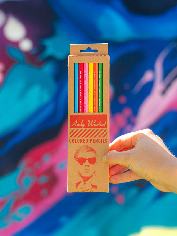 Andy Warhol Colored Pencils