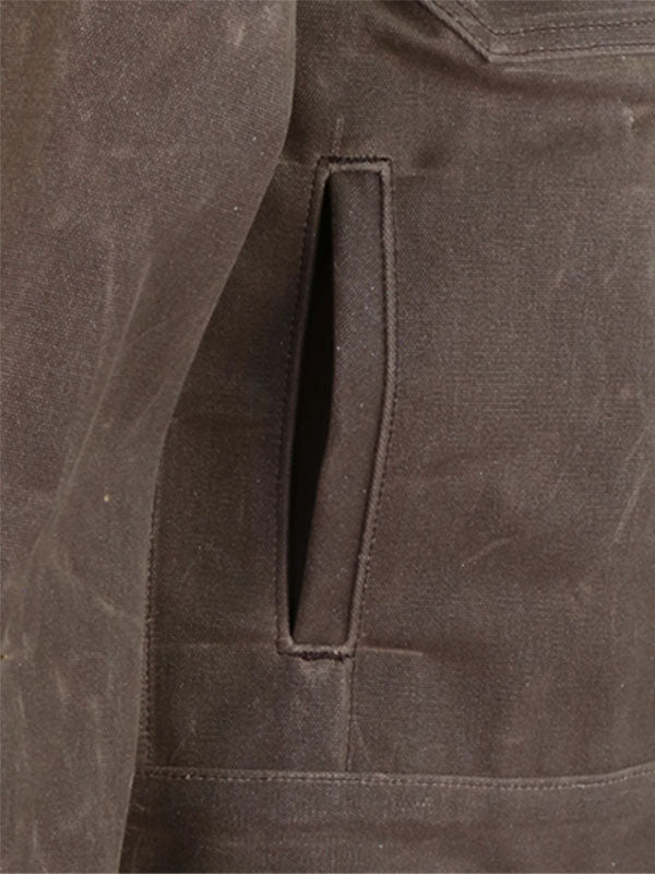 14 Ounce Brown Wax Canvas Jacket