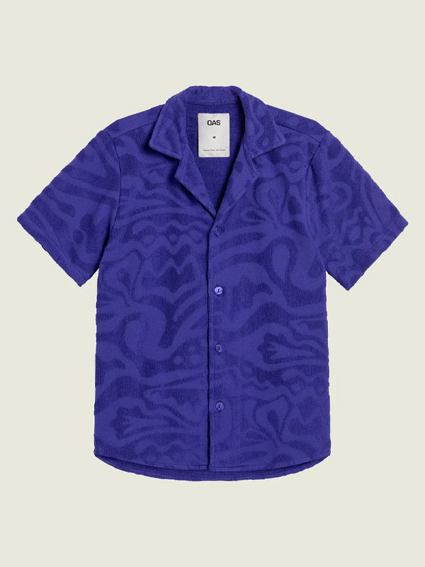 Rapture Cuba Terry Shirt: Purple