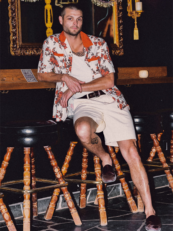Lafayette Shirt: Rose Bud
