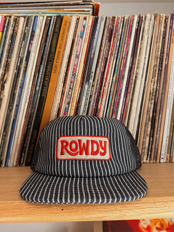 Cotton & Mesh Snapback Hat: Rowdy