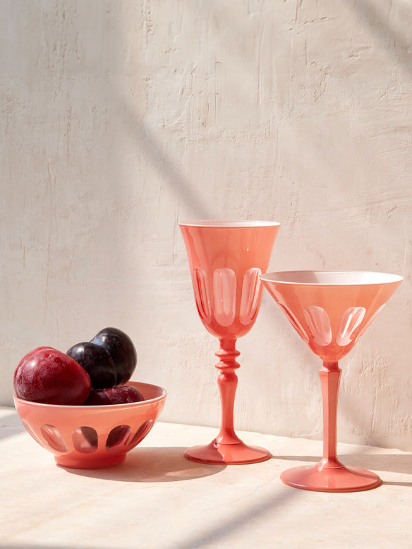 Rialto Wine Glass: Salmon (Single)