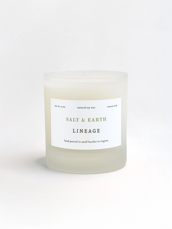 Salt & Earth Candle
