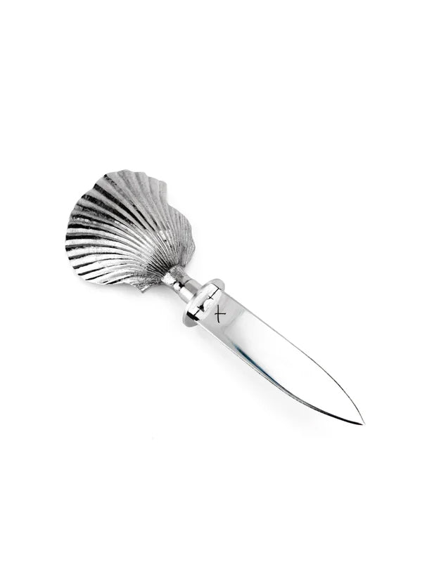 Shell Oyster Knife: Stainless Steel