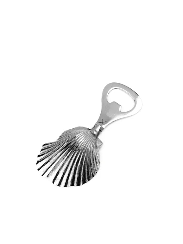 Shell Bottle Opener: Stainless Steel