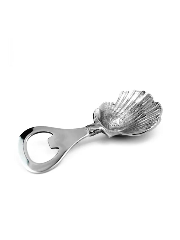 Shell Bottle Opener: Stainless Steel