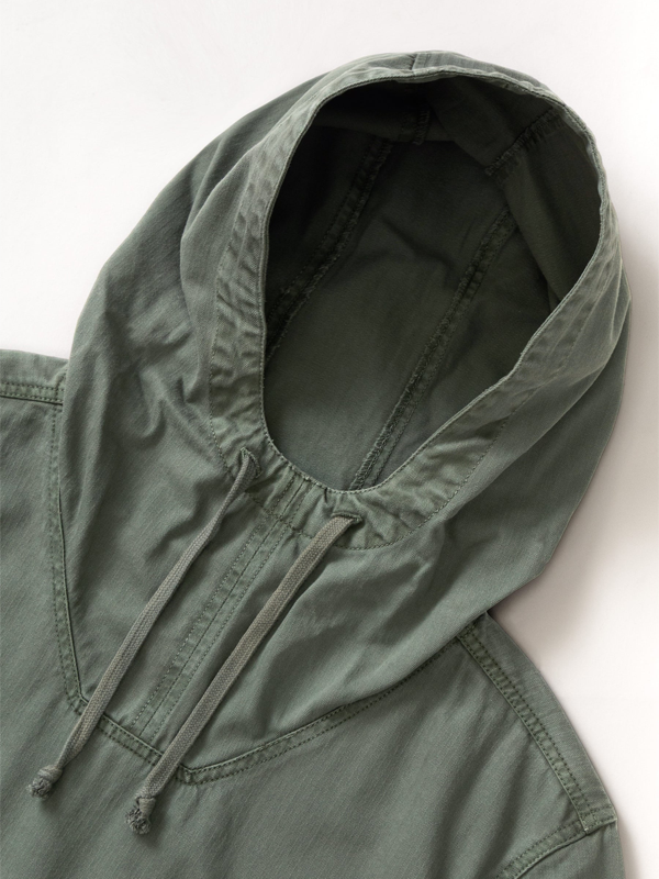 Pigment Herringbone Smock 2.0: Olive