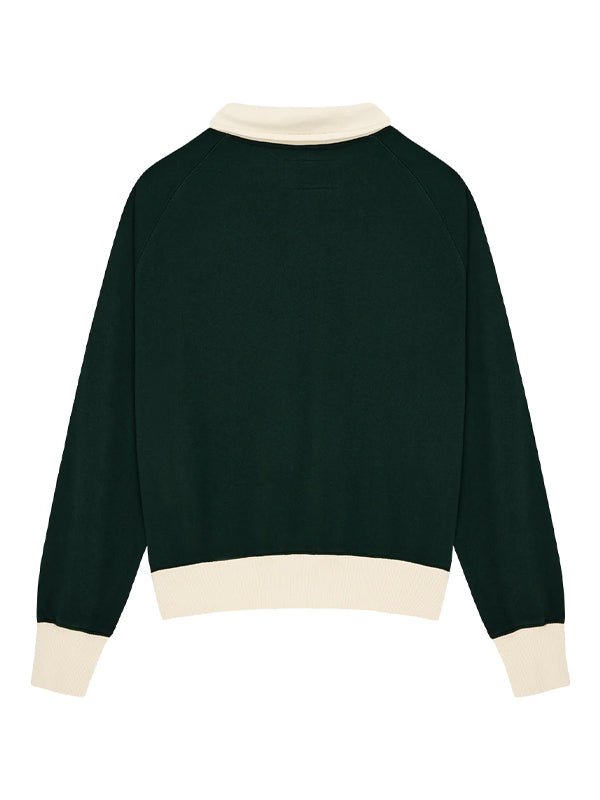 Specter Zip Sweat: Racing Green