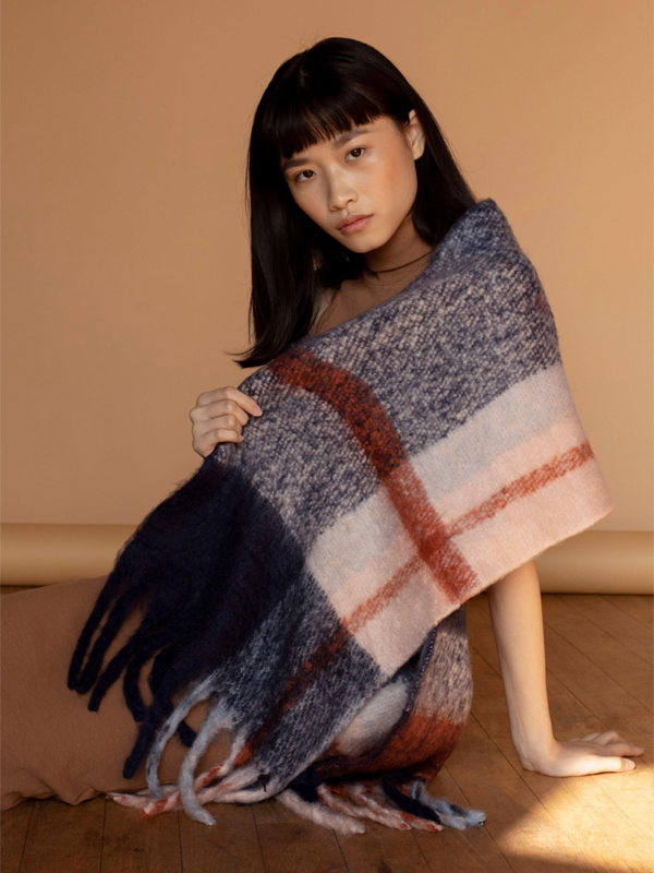 The Stockholm Scarf: Winter Lagoon